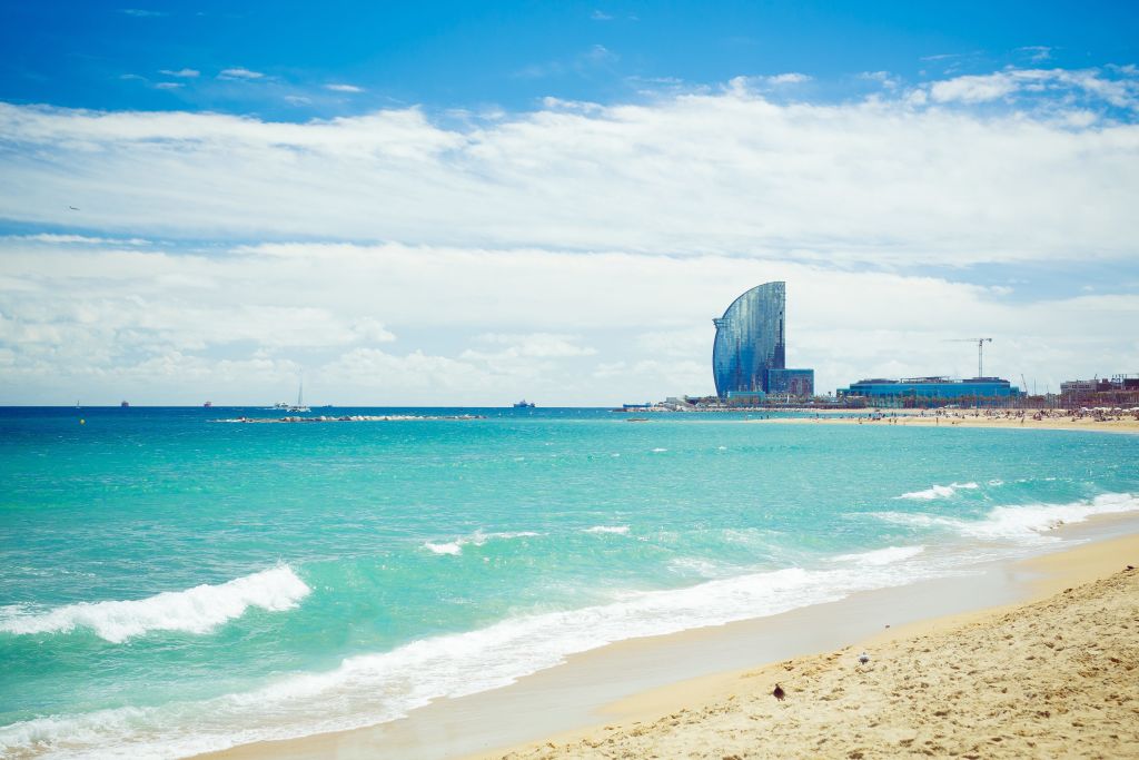 Aqua, Barcelona, Beach