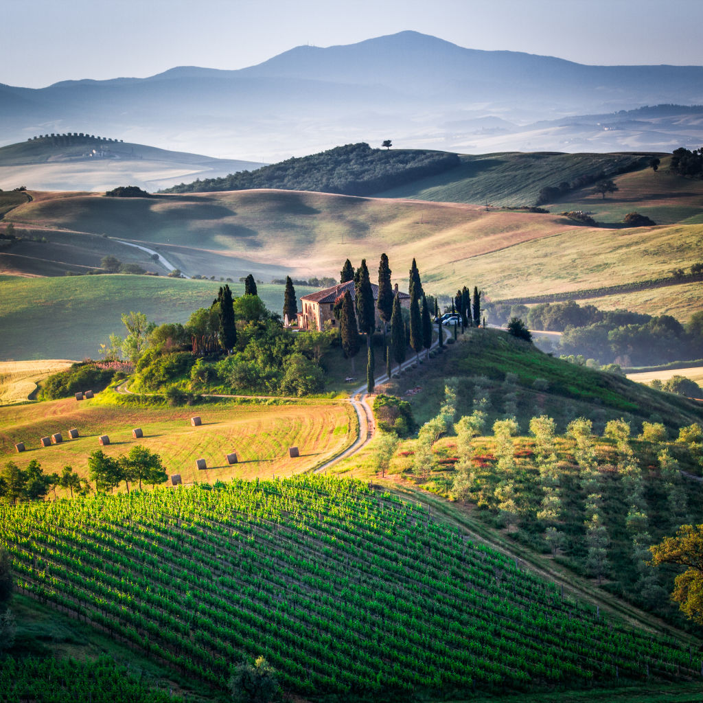 Toskana Italien Natur Berge