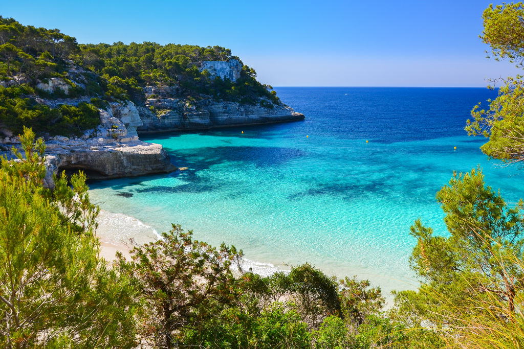 Azure, Balearic Islands, Bay