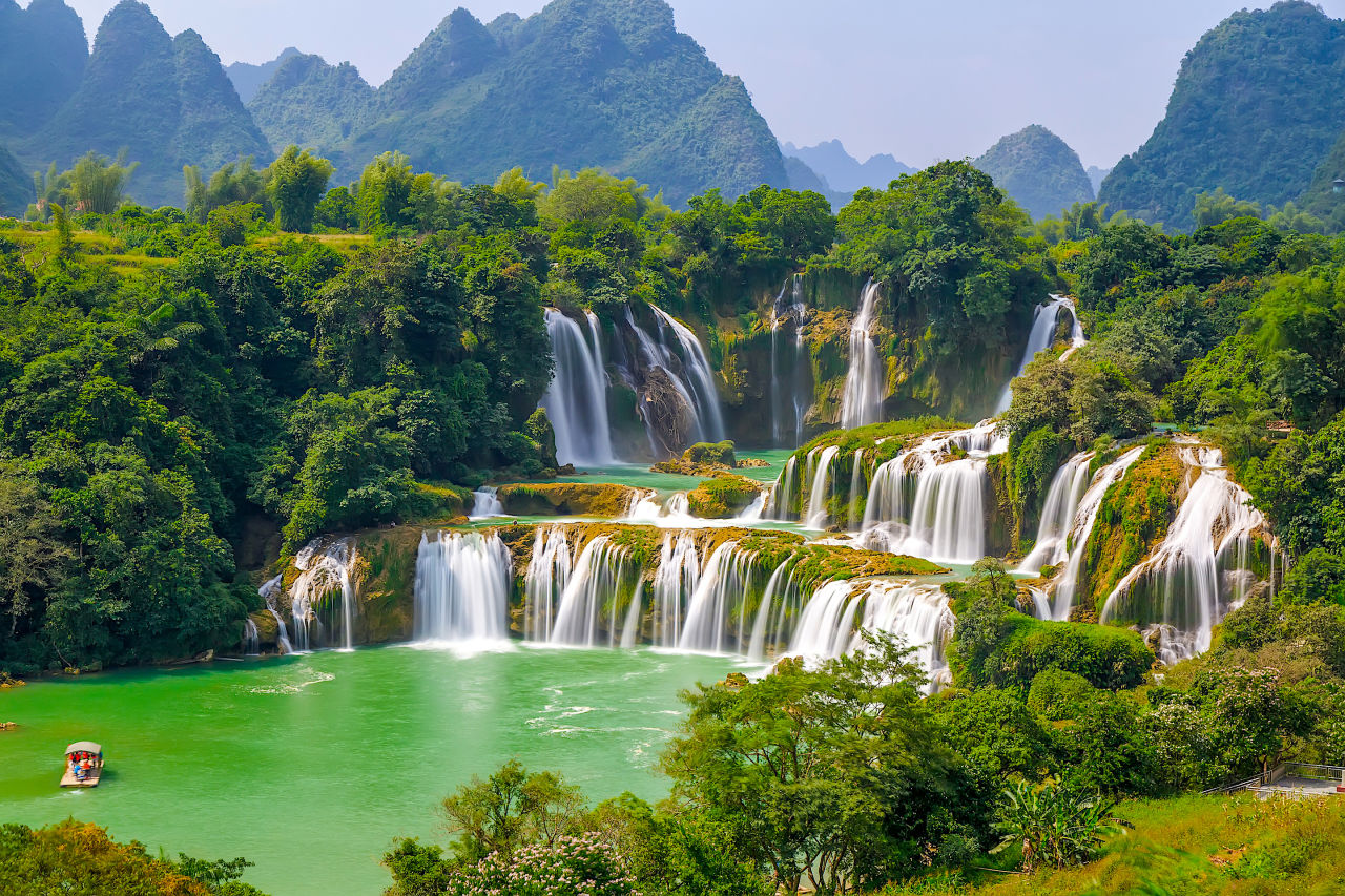 Chutes d'eau à Krka, Croatie