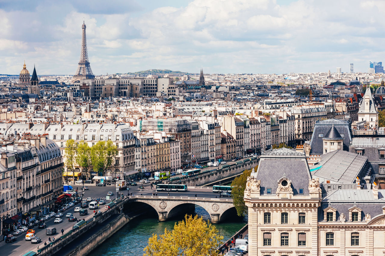 Blick auf die Seine, Paris