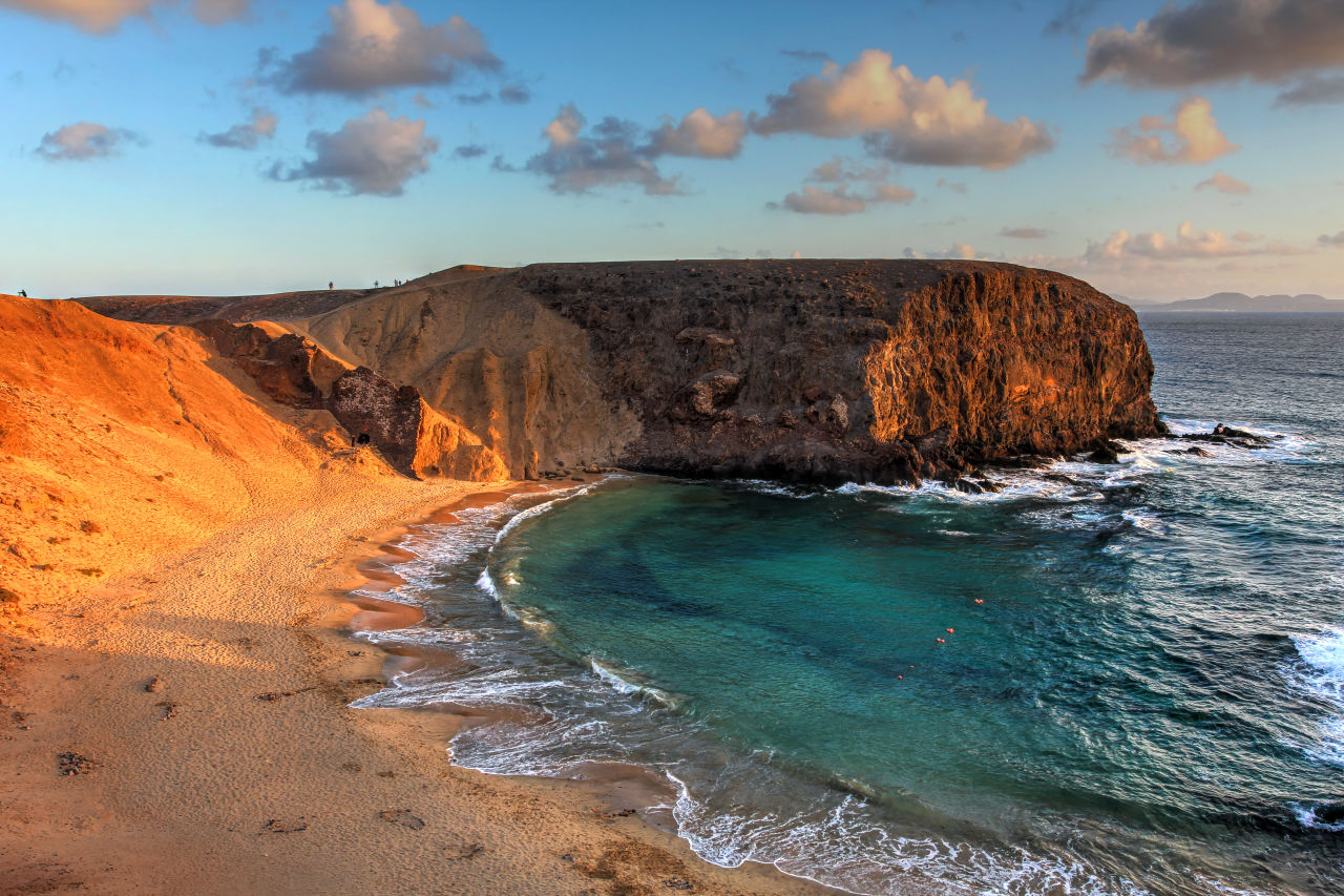 Papagayo-Beach Strand Kanaren Spanien