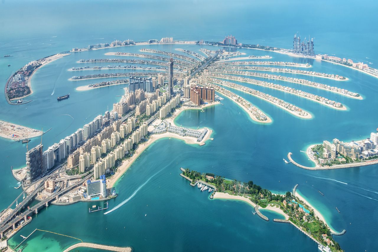 Palm Jumeirah in Dubai