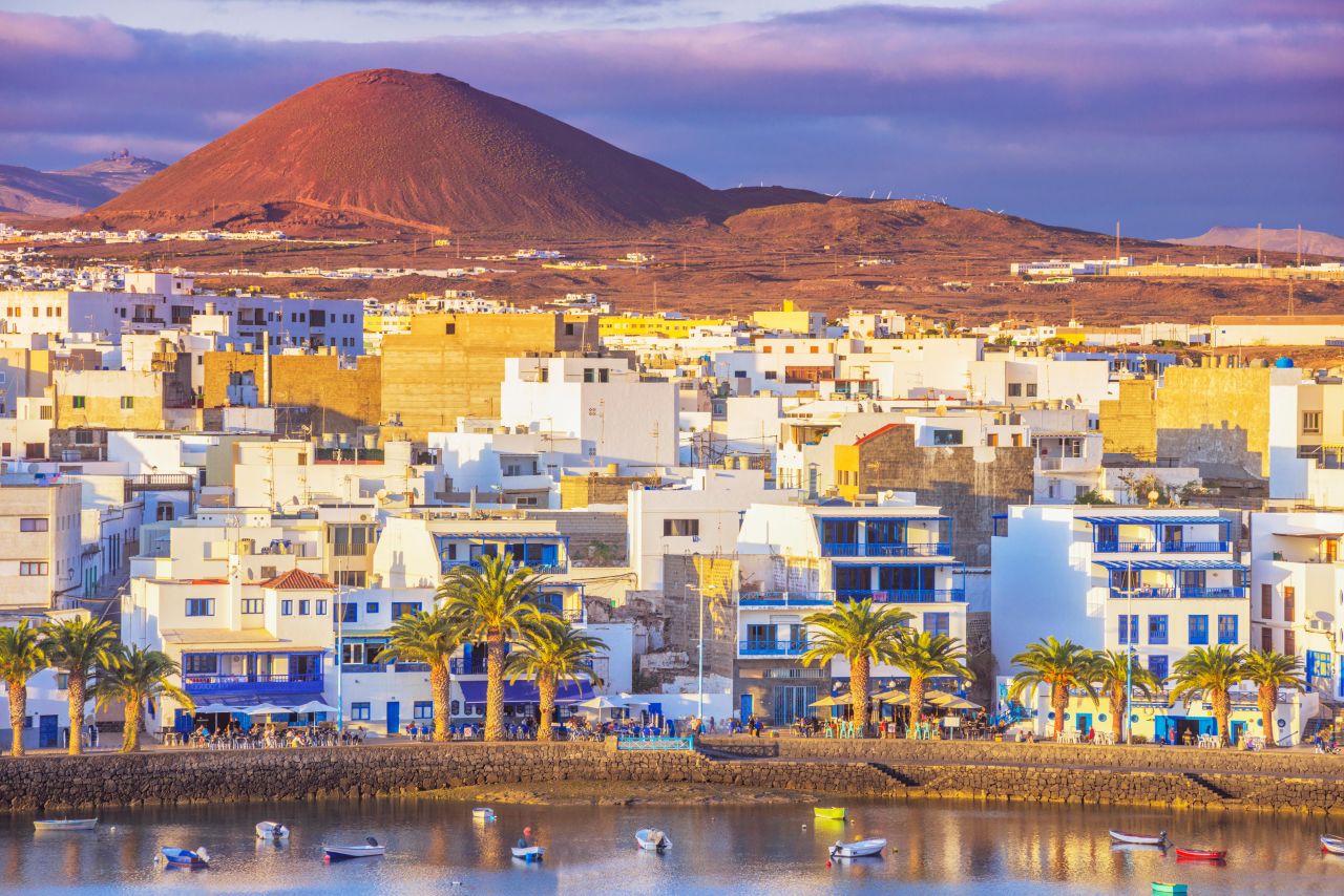 Quaint town of Charco de San Gines in Lanzarote
