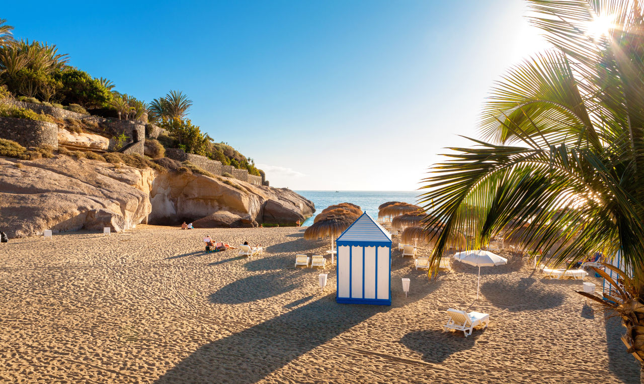 Strand op Tenerife