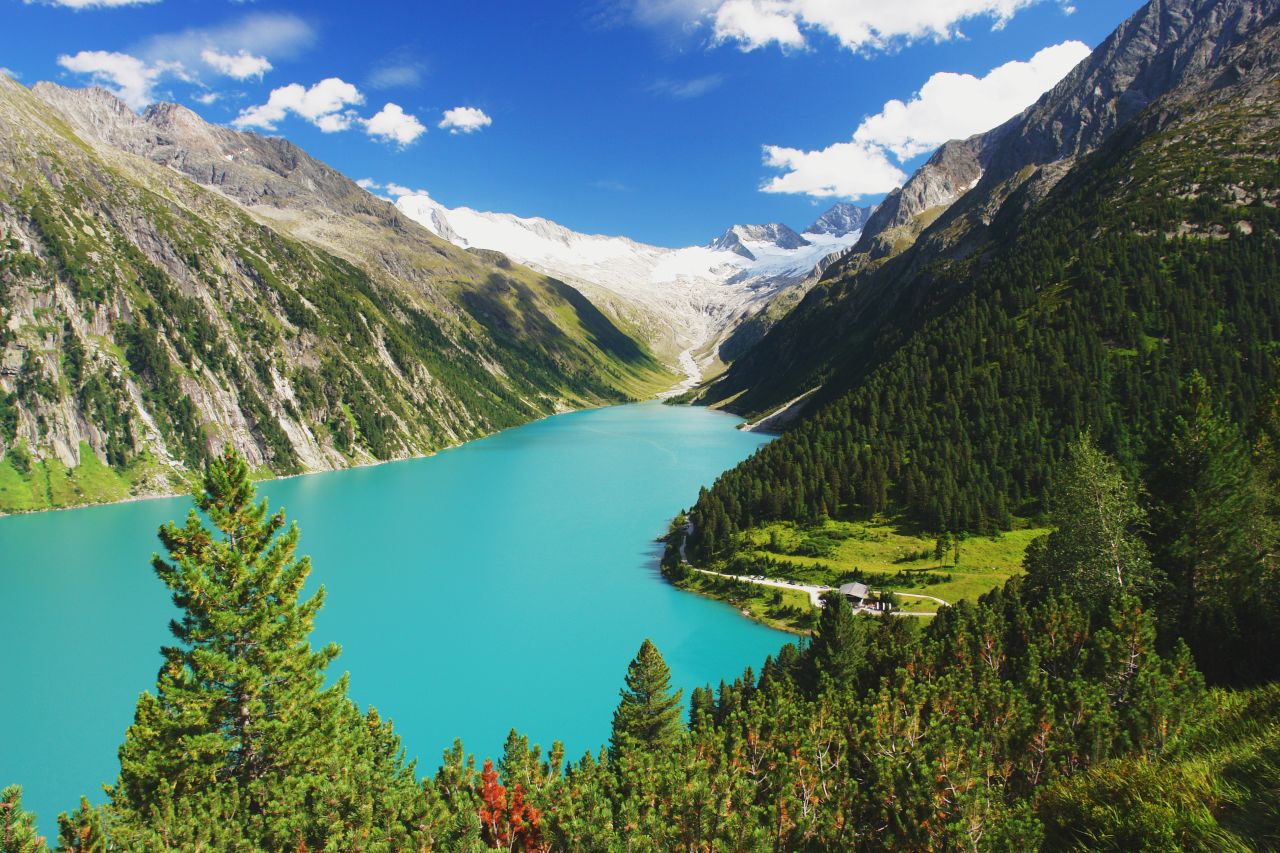 Schlegeis Stausee Zillertal Österreich