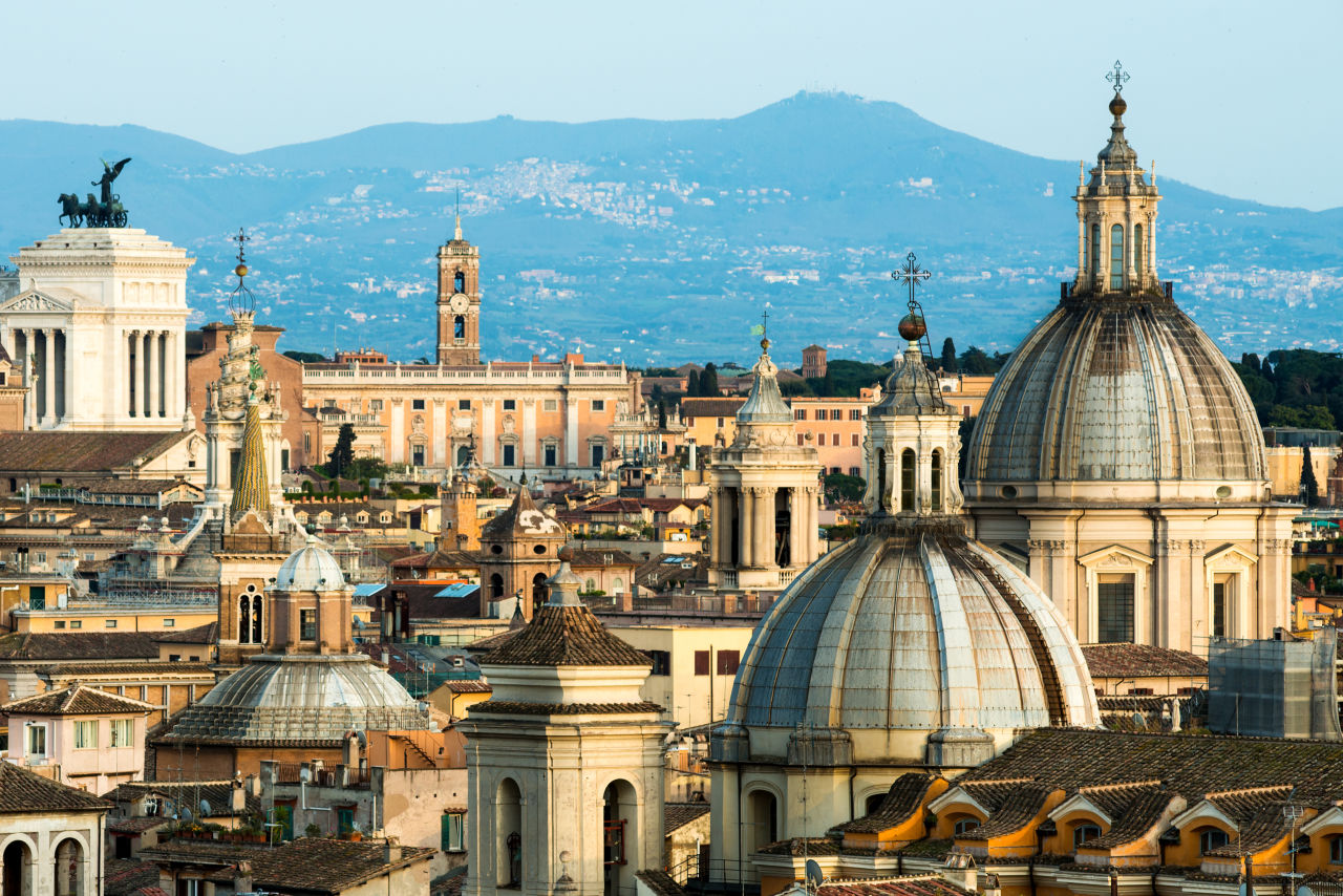 Skyline van Rome