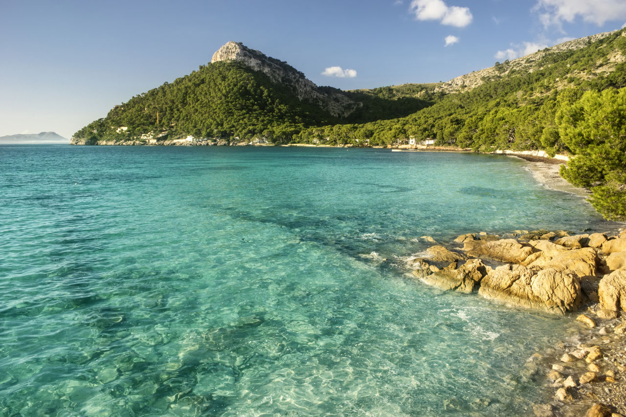 Formentor Strand Meer Mallorca