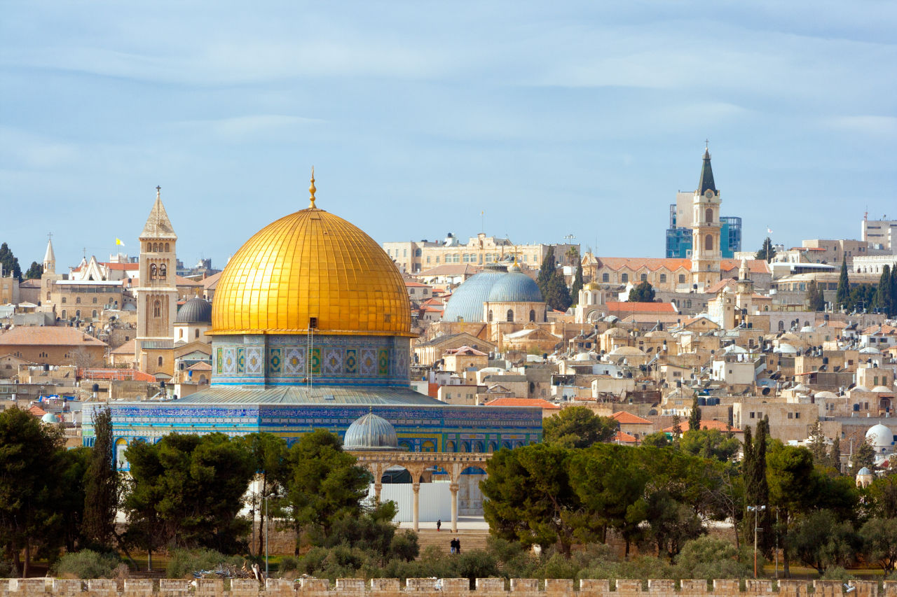 Skyline von Jerusalem