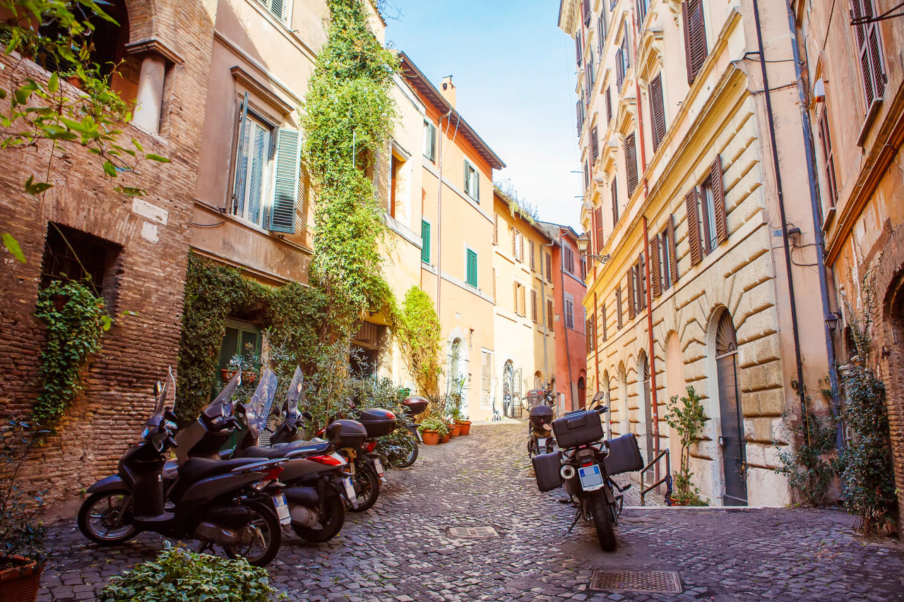 Gasse in Rom