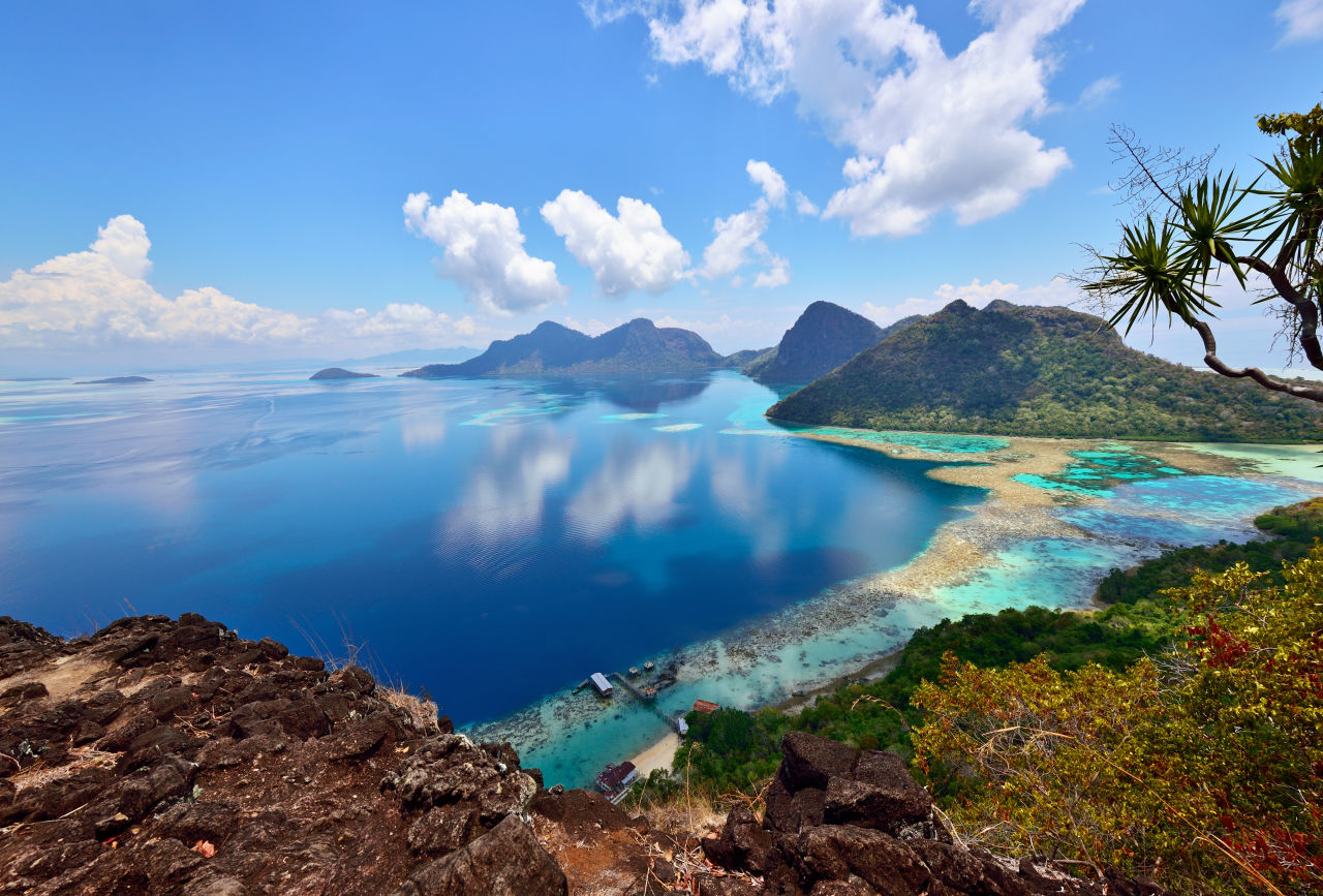 Bohey Dulang Island, Borneo. Malaysia