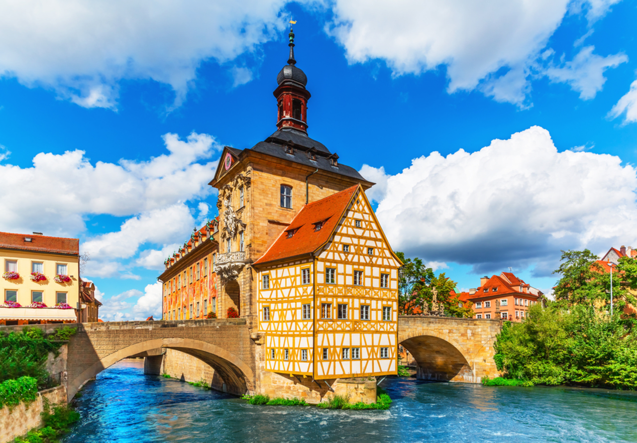 bamberg altstadt bayern fluss