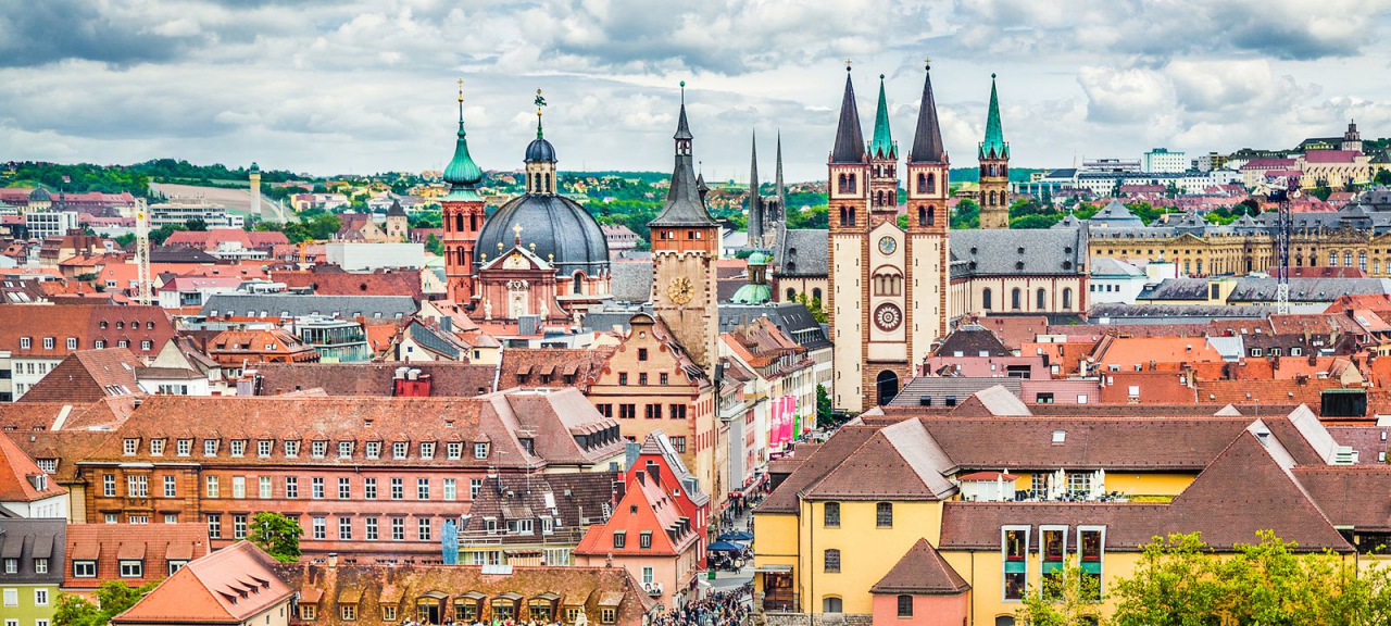 Würzburg Bayern Stadt Deutschland