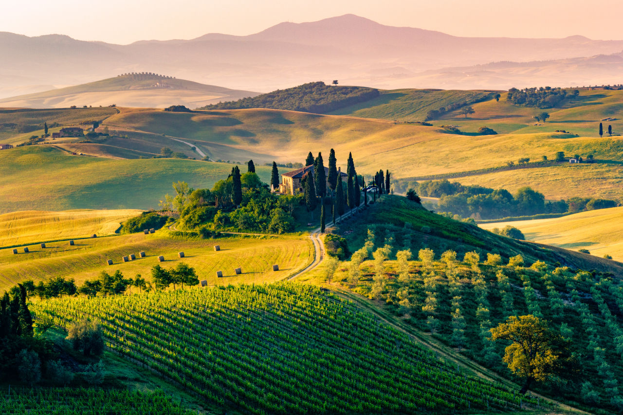 Chianti Hills in Tuscany, Italy