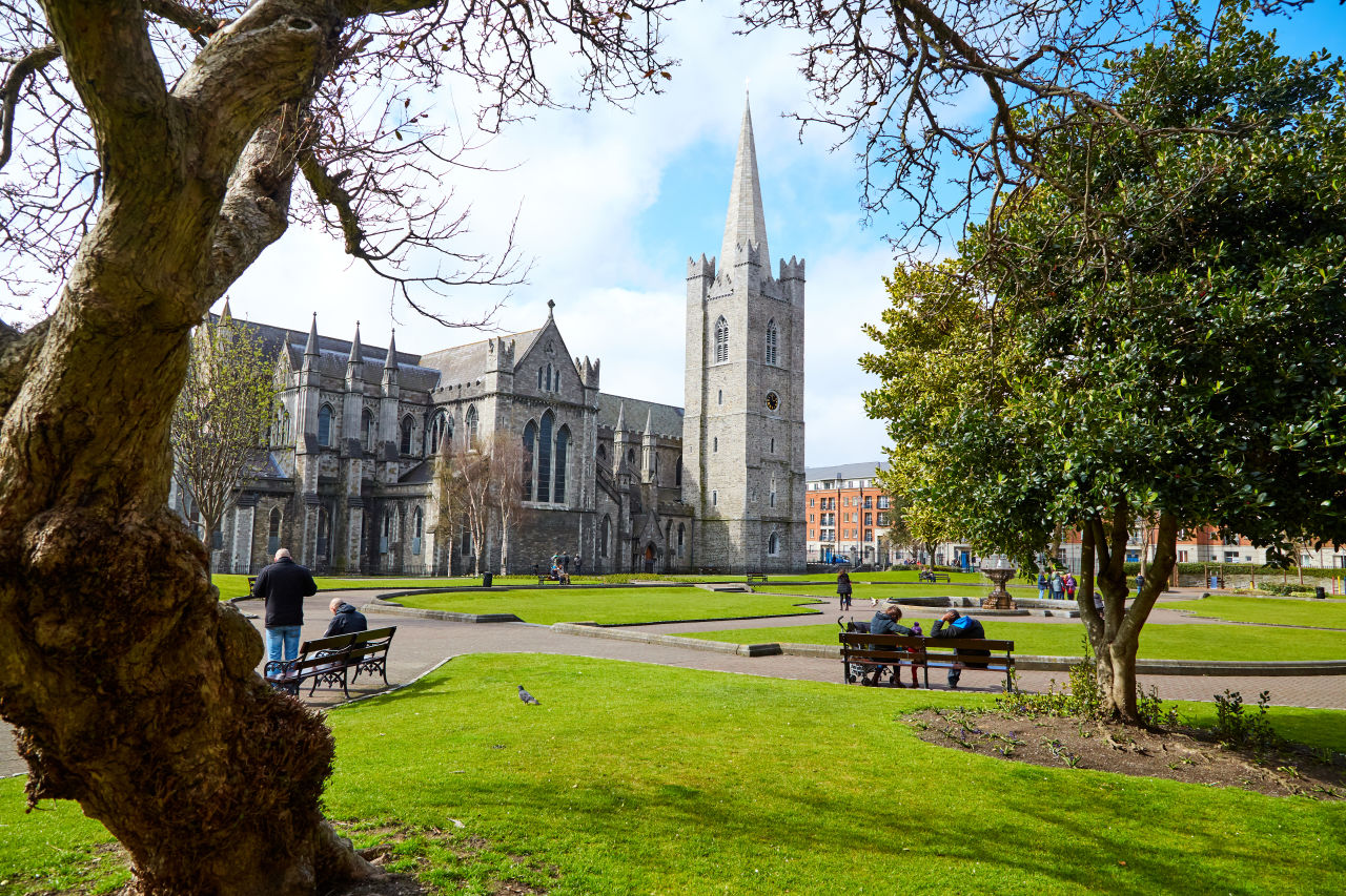 St. Patrick's Cathedral in Dublin, Ireland