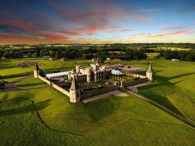 Aerial View of the Kentucky Castle