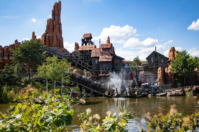 Hop on a rollercoaster at Disneyland Paris