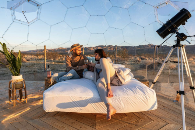 Joshua Tree stargazing dome
