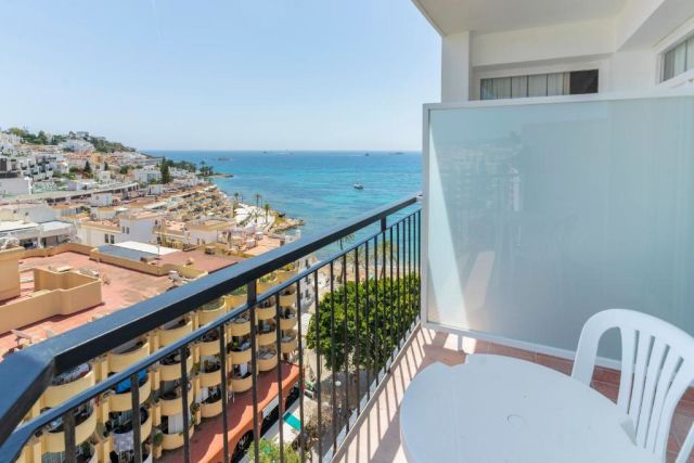 Suncoast Ibiza Hotel balcony views of the beach