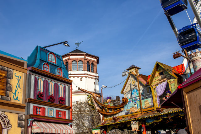 Historical buildings in Dusseldorf