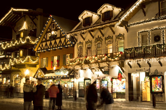 European-like building in Leavenworth