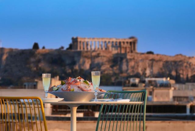 Brown Acropol Athens Rooftop