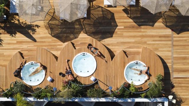 Brown Acropol Athens Rooftop Jacuzzis