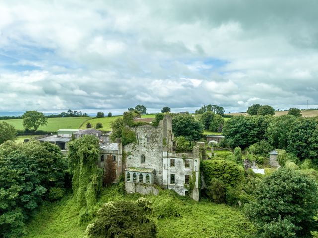 Leap Castle in Ierland.