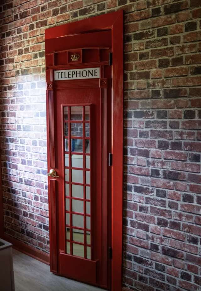 Wizard's Dark Manor Phone Booth