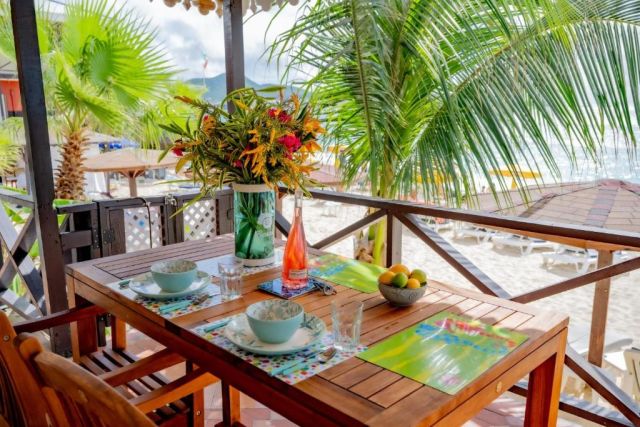 Mary's Boon Beach Hotel and Spa beach views