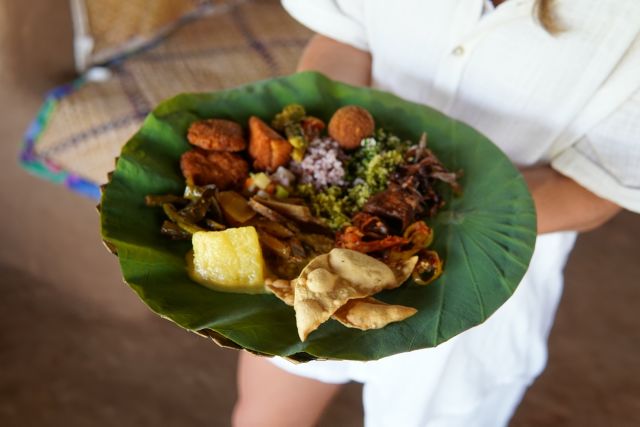 Local dish from Sri Lanka