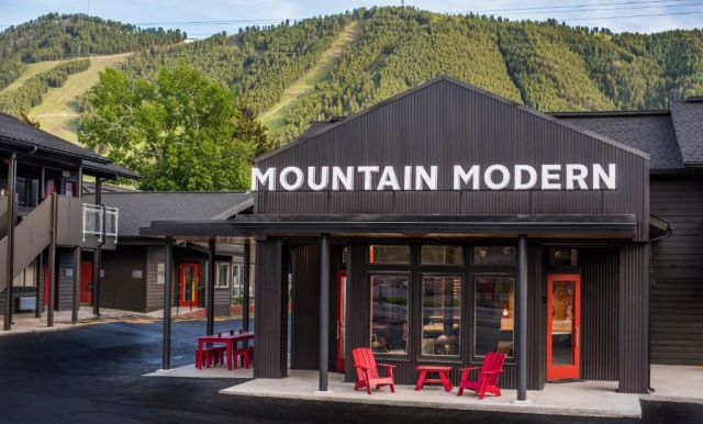 Mountain Modern Jackson Hole exterior