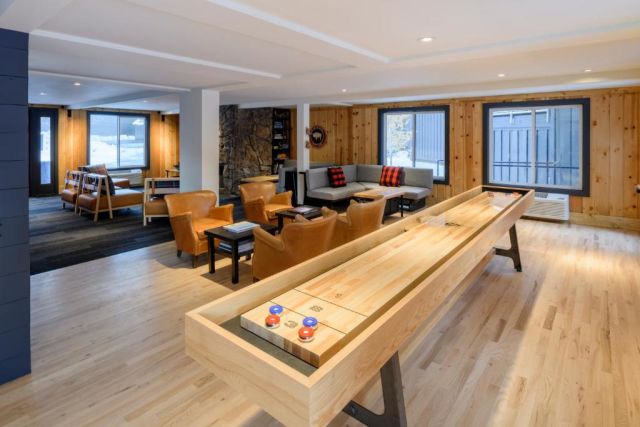 Mountain Modern Jackson Hole lounge games