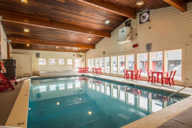 Mountain Modern Jackson Hole indoor pool