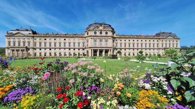 Baroque castle of the Würzburg Residence 