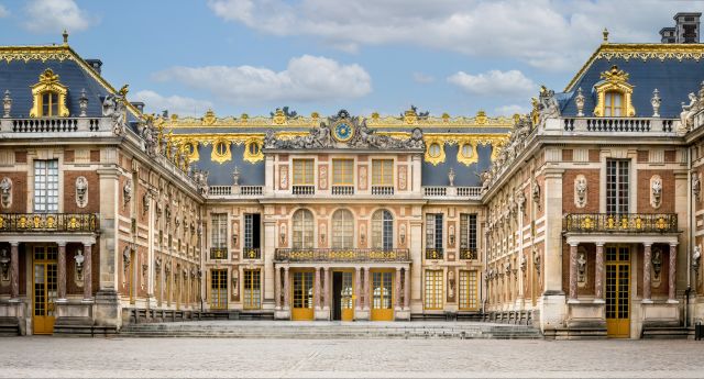 front of Versailles