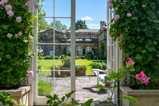 Badminton House in Gloucestershire