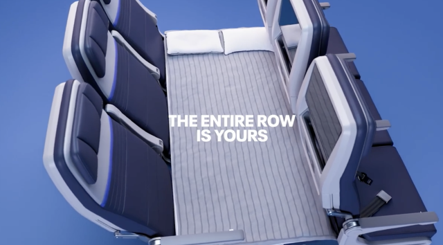 United Relax Row - The Entire Row is Yours