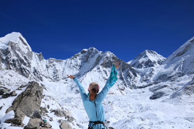 Standing at the Base Camp of Everest