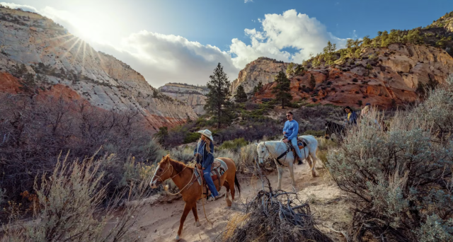 The Zion Ranch Resort With Goats, Glamping, and Its Own Canyoneering Guides