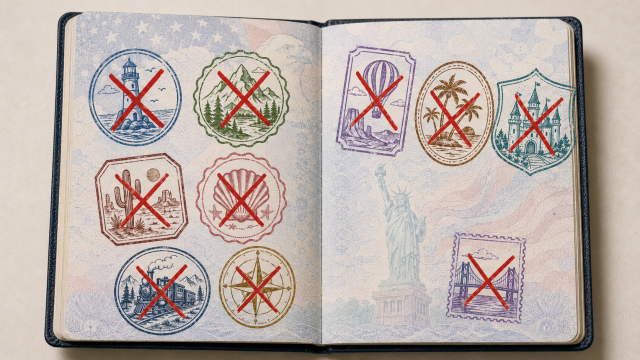 Don't Put Souvenir Passport Stamps in Your Actual Passport, Says the State Department