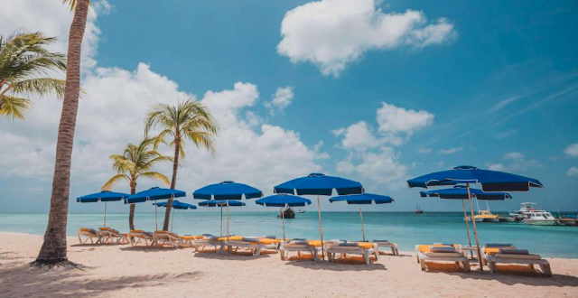 A Sunny Aruba Escape Steps From Palm Beach