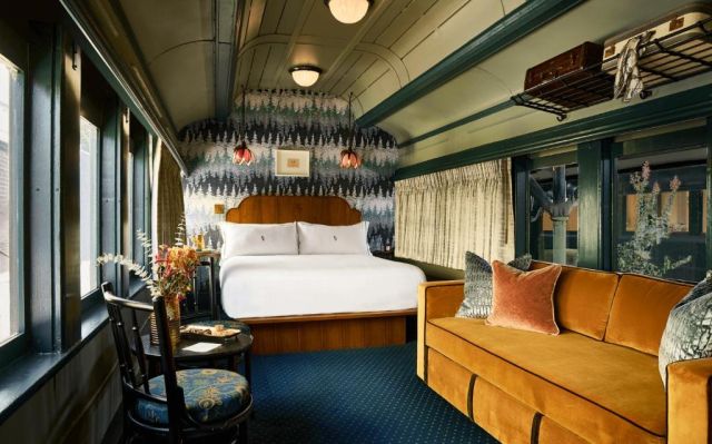 Stay in a Historic Train Hotel in the Heart of Chattanooga