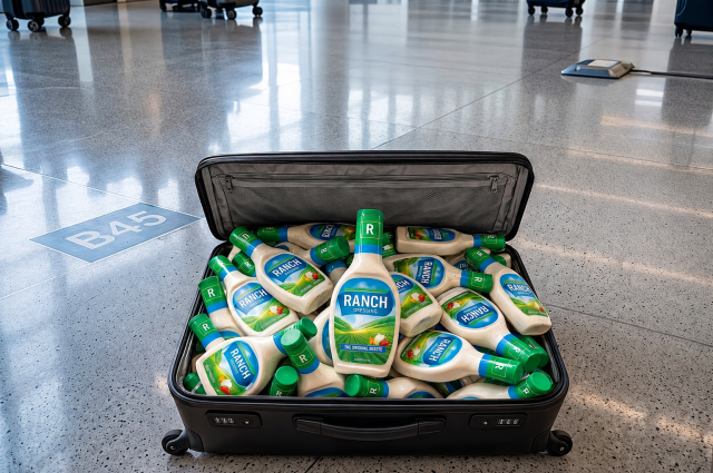 World Cup visitors have fallen so hard for ranch that TSA is reminding travelers to put full-size bottles in checked luggage.