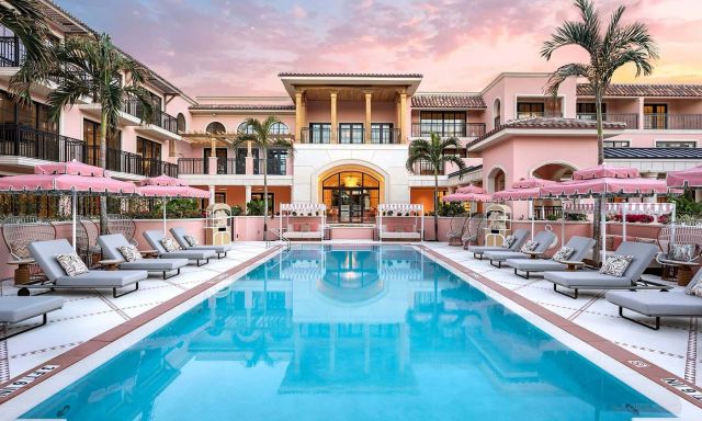 Stay at a Glamorous Palm Beach Hotel Steps from the Ocean 