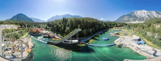 Waterpark Nassereith nabij Hotel Post in Tirol voor een familievakantie.