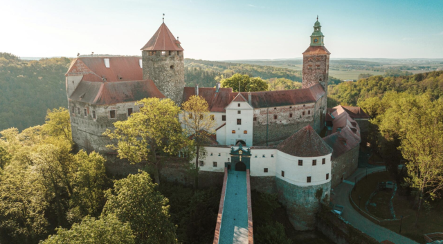 Burg Schlaining direkt gegenüber des Burghotels