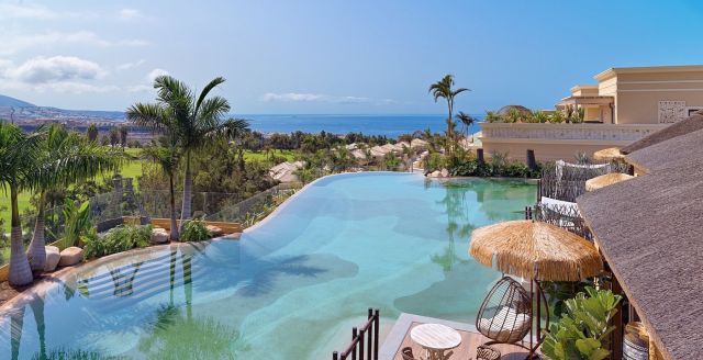 This Adults-Only Tenerife Resort Has Private Pool Villas Connected by an Actual River 
