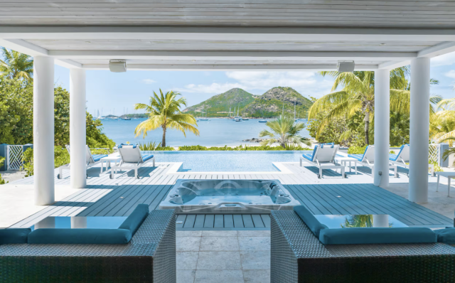This Private Antigua Villa Comes With an Infinity Pool, Hot Tub, and Rooftop Bar
