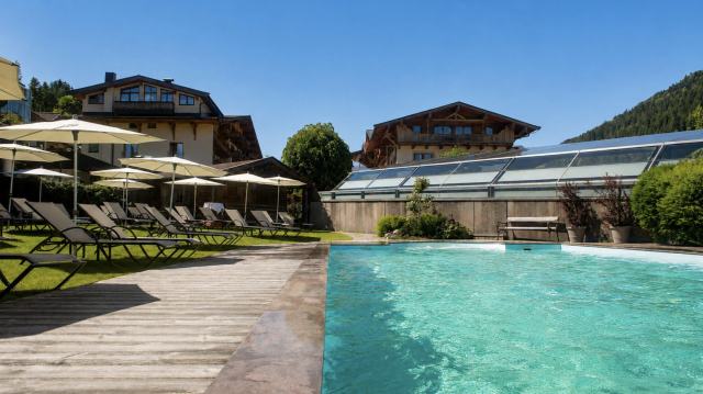 Hotel Elisabeth Tirol in Tirol, Oostenrijk.
